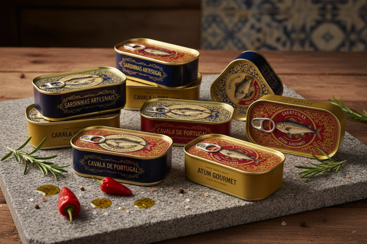 Kit Conservas Gourmet Portuguesas