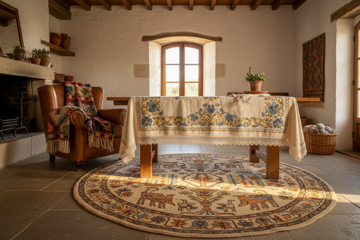 Têxteis para Casa Artesanais Portugueses